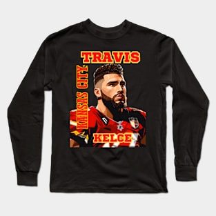 Travis Kelce Kansas City Long Sleeve T-Shirt